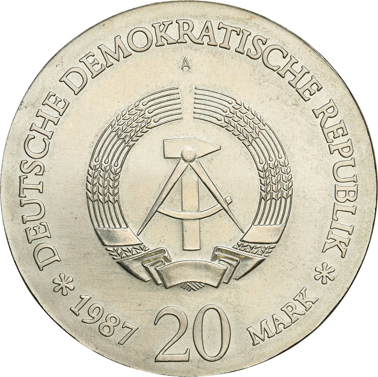 Niemcy, DDR, 20 marek 1987, Berlin - 750. lecie Berlina - RZADKIE
